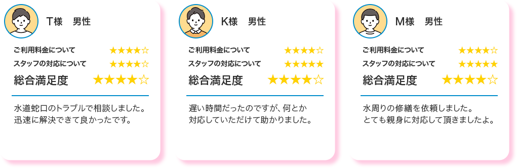 お客様のコメント